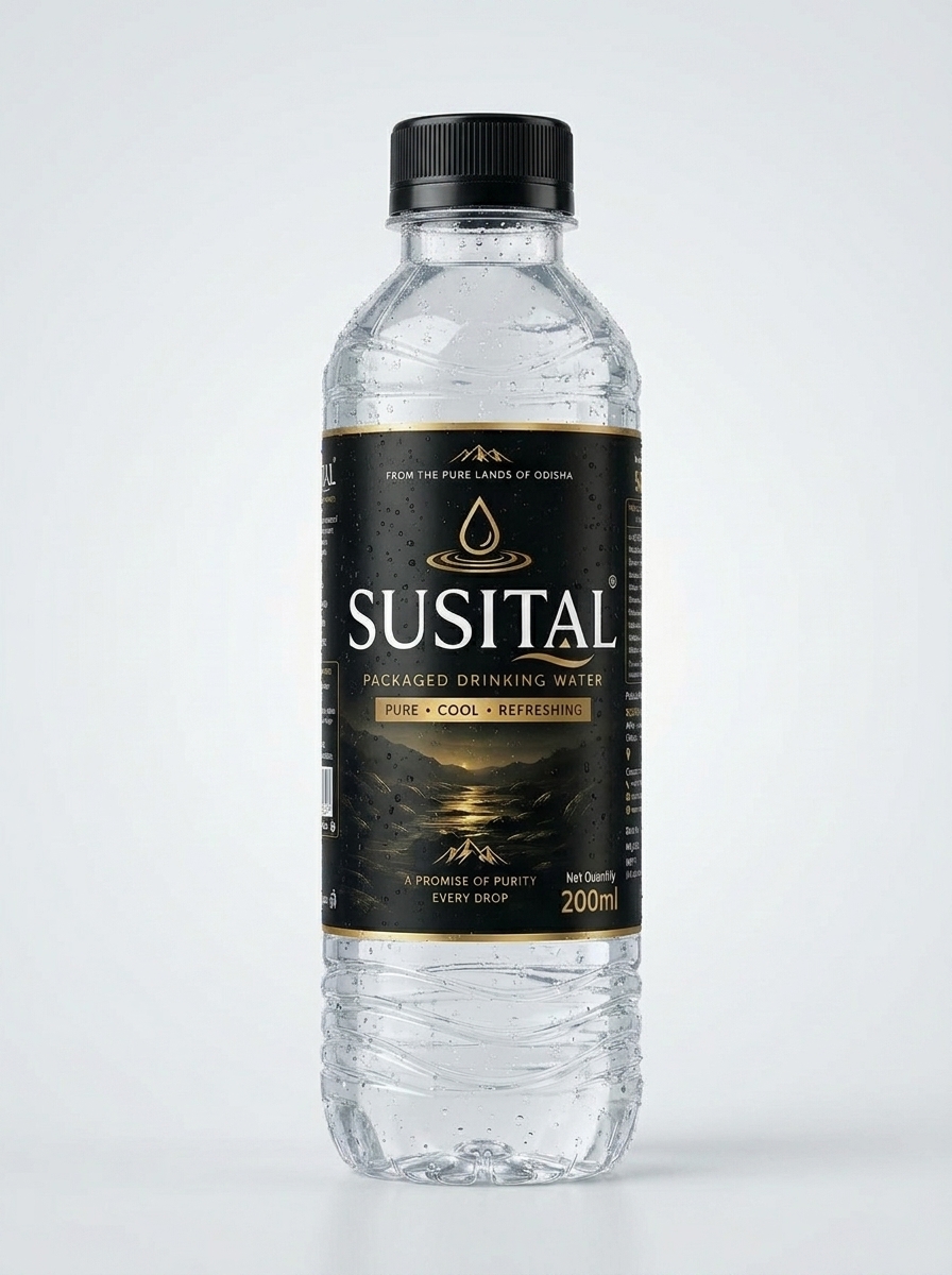 SUSITAL 200ml Packaged Drinking Water bottle